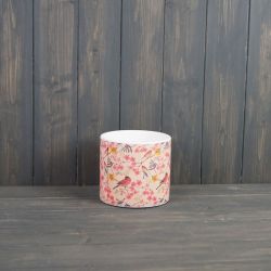 Cherry Blossom Birds Decorative Indoor Plant Pot - 2 Sizes