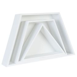 Wooden Tree Shelf - White - Clayre & Eef