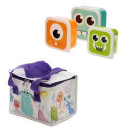 Monstarz Monster Lunch Box Set - Cool Bag & Boxes