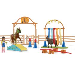 Pony Agility Training - Farm World - Schleich - 42481
