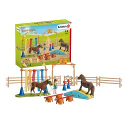 Pony Agility Training - Farm World - Schleich - 42481