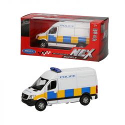 Mercedes-Benz Police Sprinter Panel Van Die Cast Model Car 1:36 Scale
