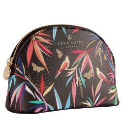 Sara Miller - Cosmetic Small Make Up Bag - London Bamboo Black