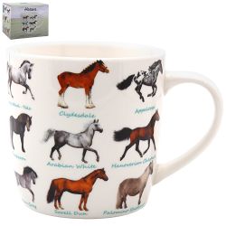 Cadbury's Hot Chocolate & Horses Mixed Mug Gift Set
