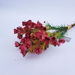 Waxflower Artificial Hand Tied Bunch Flowers - 6 stems - 4 Colours - Sincere