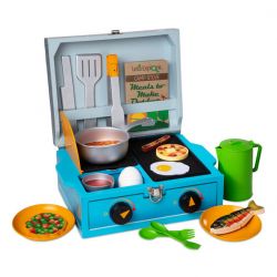 Let's Explore Camp Stove Play Set - 24 Pieces - Melissa & Doug