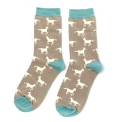 Ladies Horse Socks - Bamboo - Miss Sparrow - 3 Colours