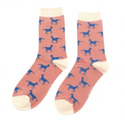 Ladies Horse Socks - Bamboo - Miss Sparrow - 3 Colours