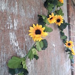 Sunflower Artificial Garland - 165cm - Sincere