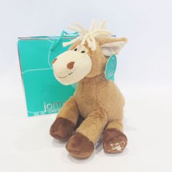 Brown Haffie Pony Plush Soft Toy - Sitting 20cm - Jomanda
