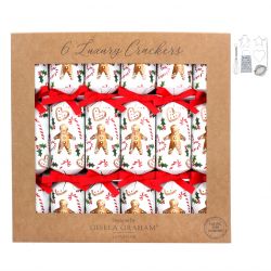Christmas Crackers Gingerbread Man - 6 Pack - Gisela Graham