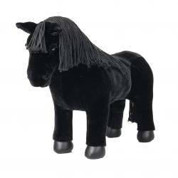 Lemieux Mini Toy Pony - Skye Black Dressage Horse Set - Bridle Saddle Bandages Pad