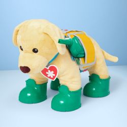Melissa & Doug Lets Explore Ranger Dog Plush with Search and Rescue Gear
