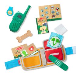 Melissa & Doug Lets Explore Ranger Dog Plush with Search and Rescue Gear