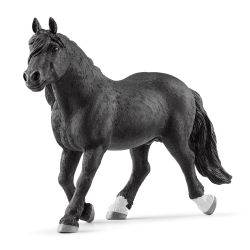 Noriker Black Stallion Horse Figure - Farm World - Schleich - 13958