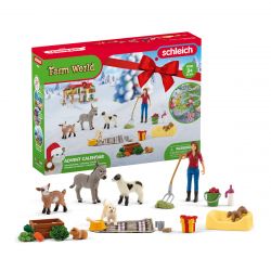 Farm World Advent Calendar 24 Pieces 2023 - Schleich - 98983