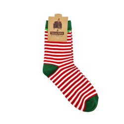 Kids Elf Christmas Novelty Socks Gift - 3 Sizes - Snazzy Santa