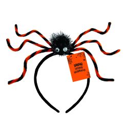 Halloween Poppers Headband - Spider Pumpkin Bat Party Kids - Eurowrap