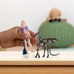 Harry Potter Luna Lovegood & Baby Thestral Figure - Schleich - 42636