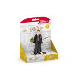 Harry Potter Ron Weasley & Scabbers Figure - Schleich - 42634