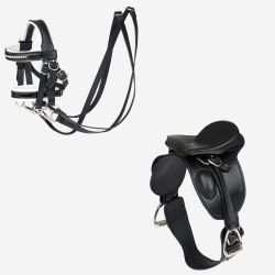 Lemieux Toy Pony - Skye Dressage Set Double Bridle Saddle Bandages Pad Overreach Boots