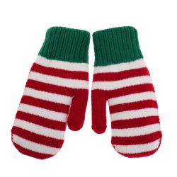 Elf Christmas Novelty Adult Knitted Mittens Gift 2 Sizes - Snazzy Santa