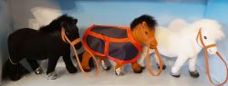 Shetland Pony Play Set 3 Horses - Pony World 10120