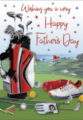 Father's Day Card - Dad Golf - Regal