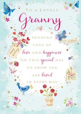 Birthday Card - Granny Grandma - Ling Design