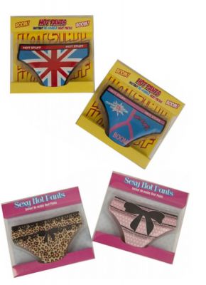 Hot Pants Reusable Heat Packs - 4 Designs - Novelty Gift