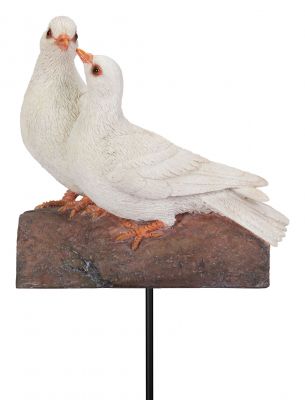Vivid Arts Dove Bird - Plant Pal - Lifelike Garden Ornament Gift