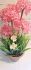 Allium Foliage In Pot Artificial Flower Pink - 42cm - Sincere
