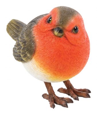 Robin Bird - Bouncing Mini - Lifelike Ornament Gift - Indoor or Outdoor - Garden Friends