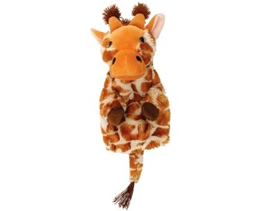 Giraffe Hand Puppet Plush Toy - 21cm - Puppet Pal 