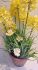 Allium Foliage In Pot Artificial Flower Yellow - 42cm - Sincere