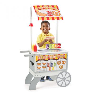 Melissa & Doug Snacks & Sweets Food Cart Pretend Play