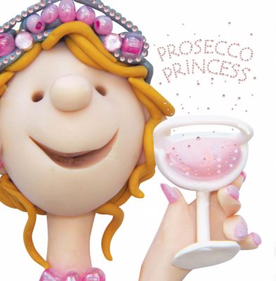Birthday Card - Prosecco Princess Headshots One Lump Or Two