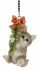 Christmas Hanging Mini Kitten Cat Ornament - Indoor or Outdoor Vivid Arts