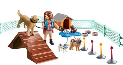 Dog Trainer Gift Set Playset Toy City Life - 70676 - Playmobil