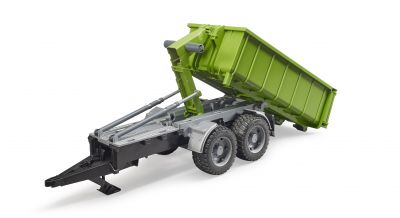 Roll Off Container Trailer For Tractors - Bruder 02035 Scale 1:16