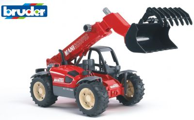 Manitou Telescopic Loader MLT 633 - Bruder 02125 Scale 1:16