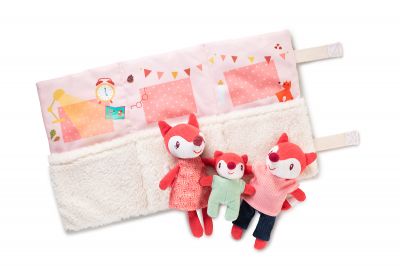 Alice Fox Family Soft Toy Carry Case - Lilliputiens