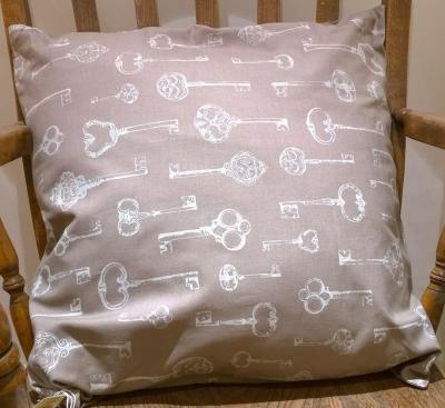 Cotton Key Design Cushion 20