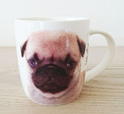 Pug Dog or Puppy Mug - Dog Lovers Gift - 2 Designs