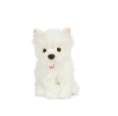 West Highland Terrier Westie Dog Plush Soft Toy - 20cm - Living Nature