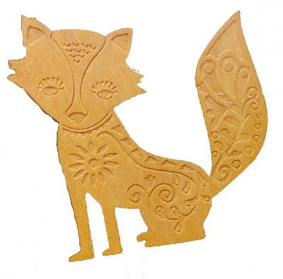 Bulk Buy - 10 Items - Wildlife Fox Brooch - Fair Trade