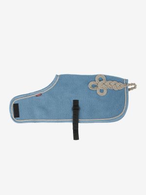 Lemieux Toy Pony Accessories - Ice Blue Fleece Show Rug
