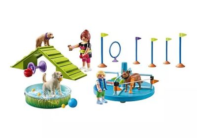 Dog Park Agility Playset Toy - 71745 - Playmobil