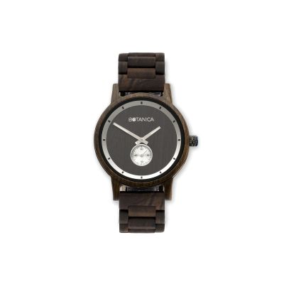 Olive Sandalwood Wood & Woodlink Strap Watch Brown - Botanica