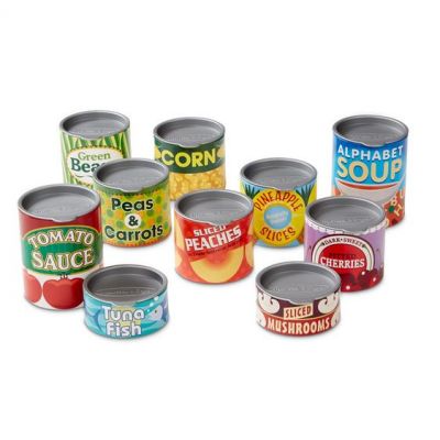 Melissa & Doug Canned Food Let's Play House Set 